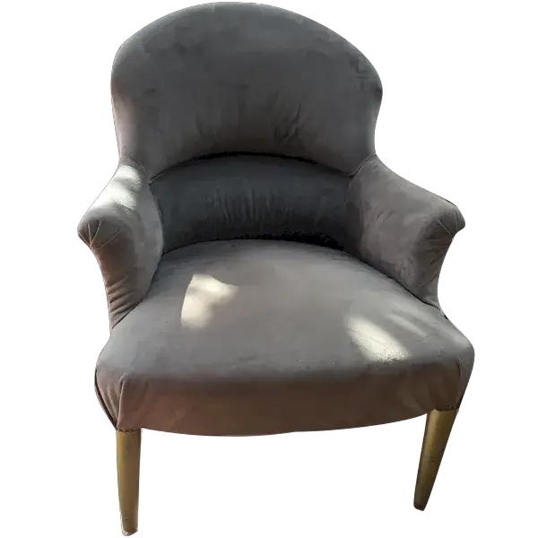 un fauteuil crapaud
