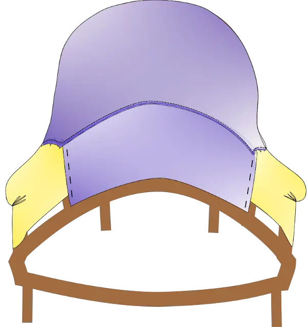 schéma de la Carcasse d'un fauteuil Crapaud