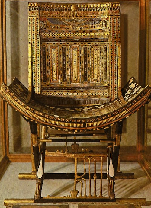 Fauteuil antiquité egyptienne