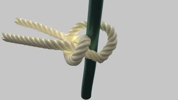 noeud de tapissier : Demi Clé