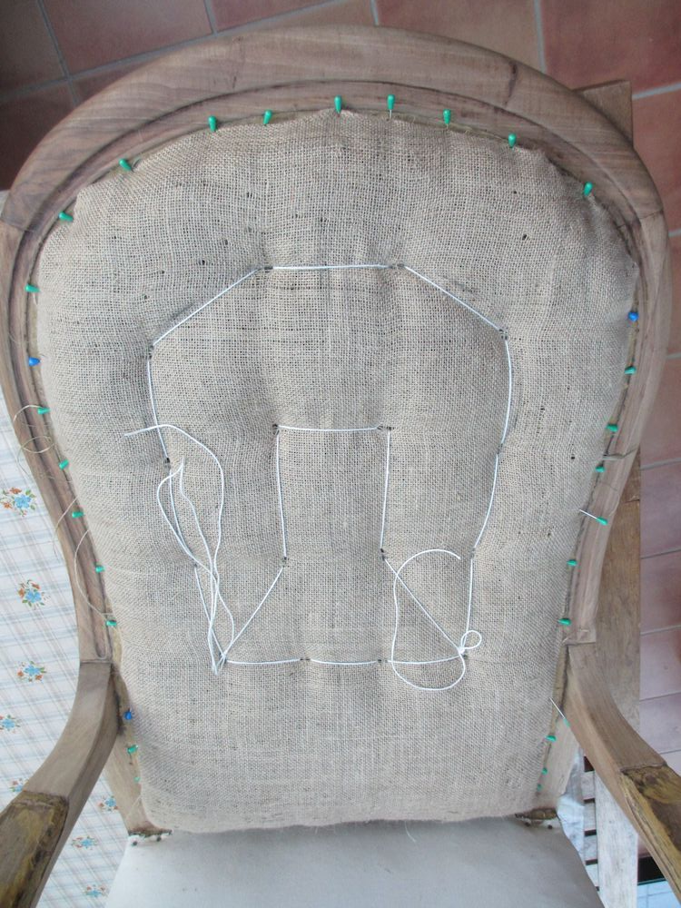 refaire dossier fauteuil voltaire