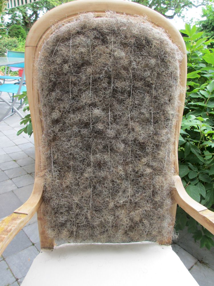 refaire dossier fauteuil voltaire